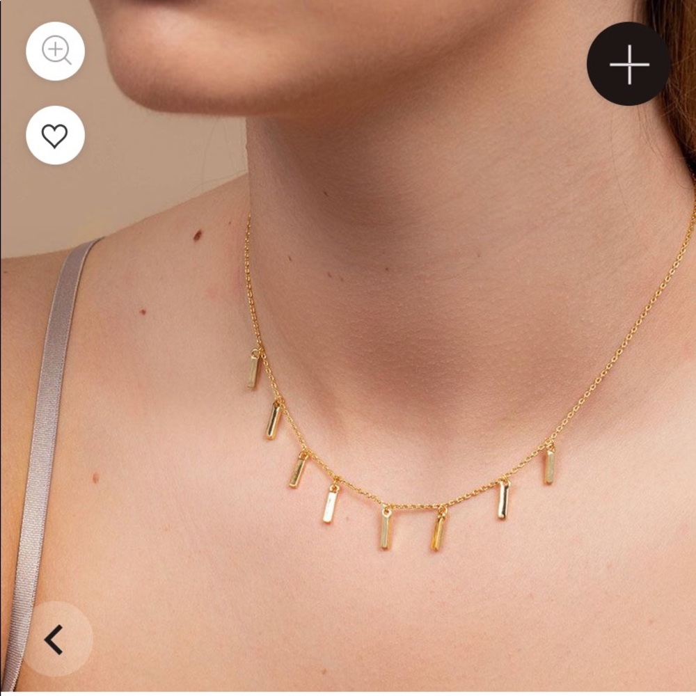 Uncommon James duchess gold necklace